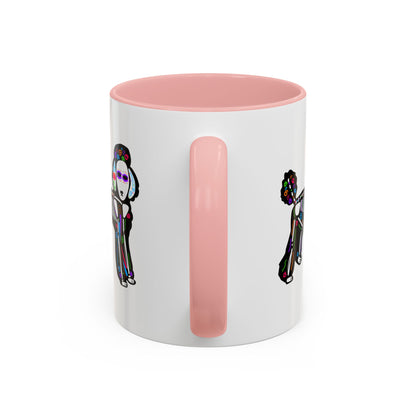 Dia de los Muertos Poodle Coffee Mug