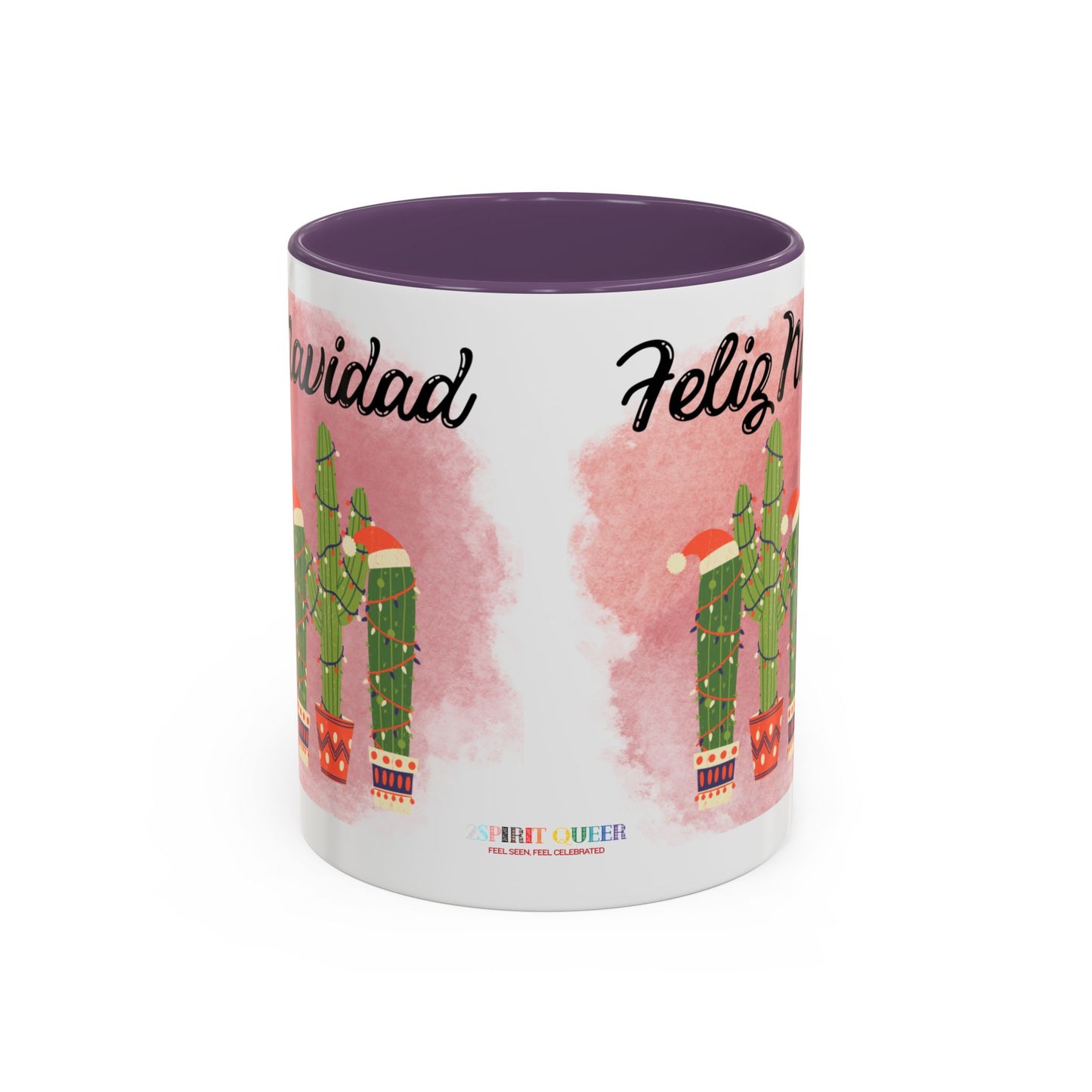 Feliz Navidad Cacti Coffee Mug
