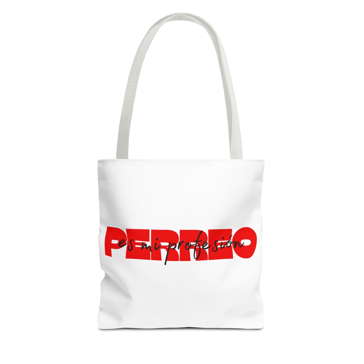 Perreo Es Mi Profesion Red Tote Bag
