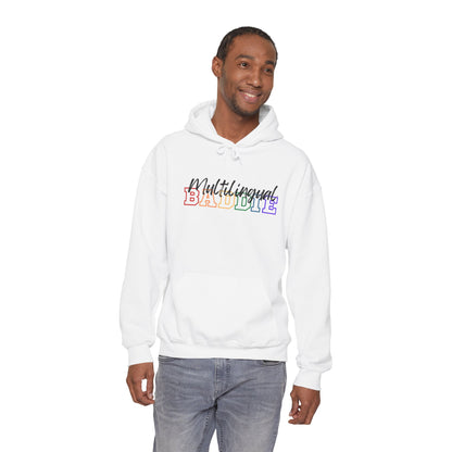 Multilingual Baddie Hooded Sweatshirt