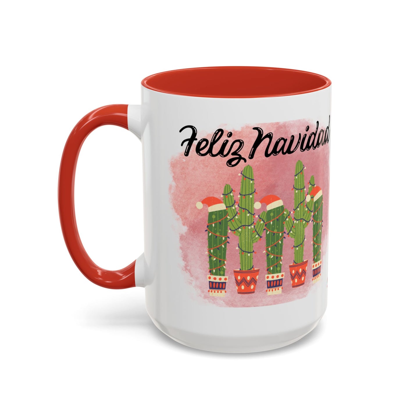 Feliz Navidad Cacti Coffee Mug