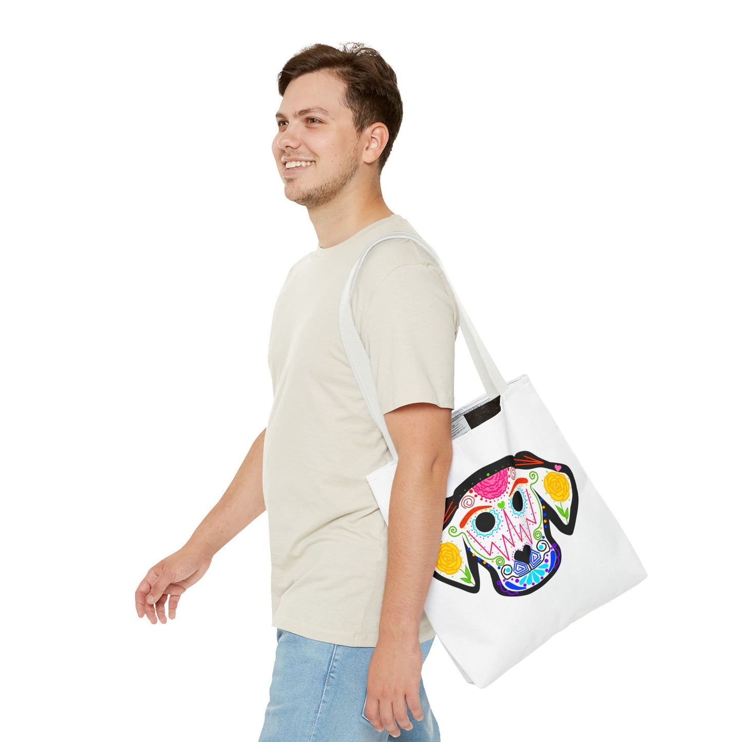 Dia de los Muertos Dog Tote Bag