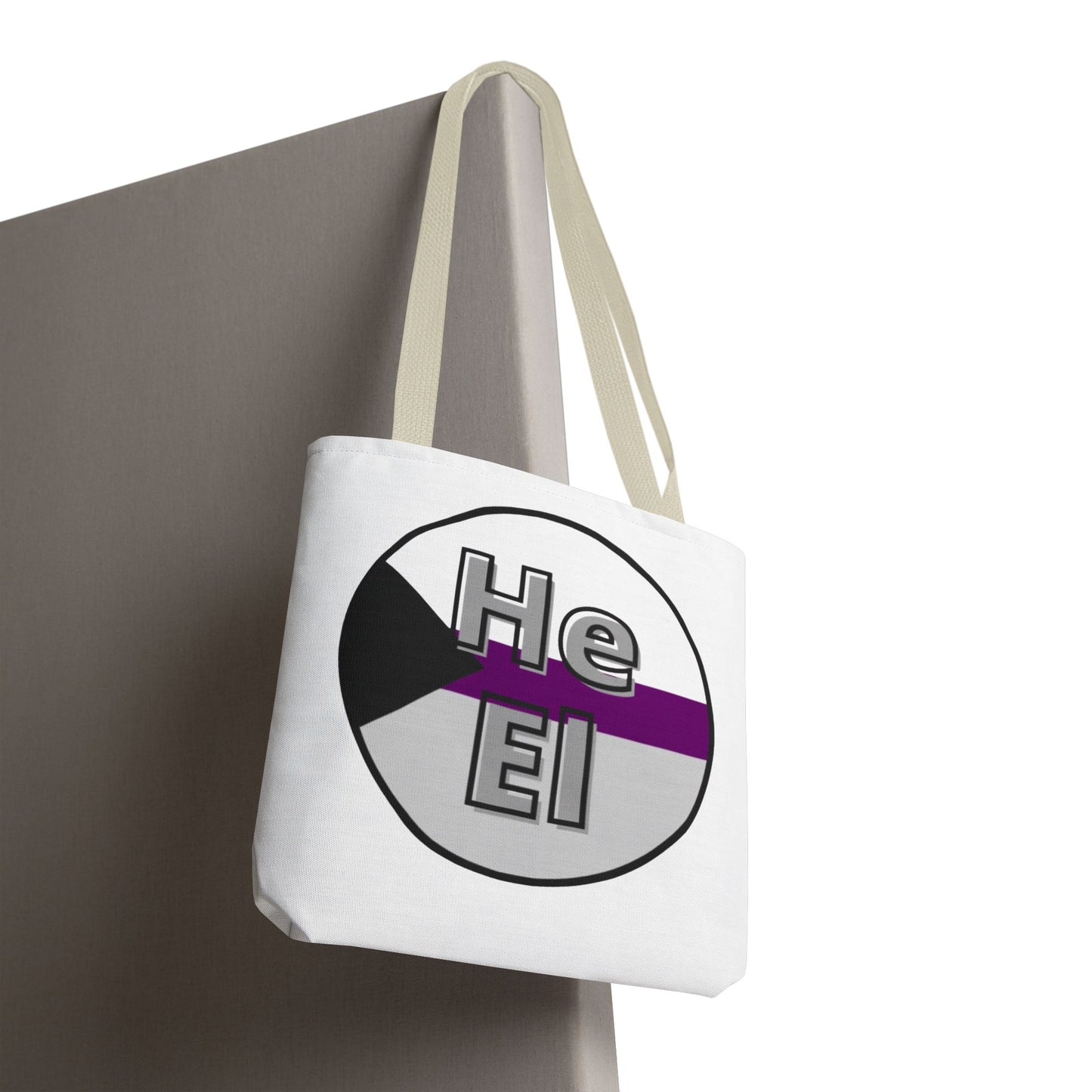 He/El Demi Tote Bag