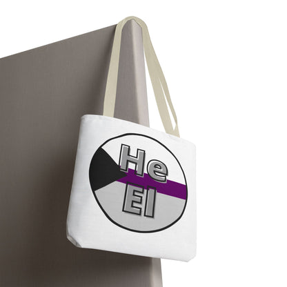 He/El Demi Tote Bag