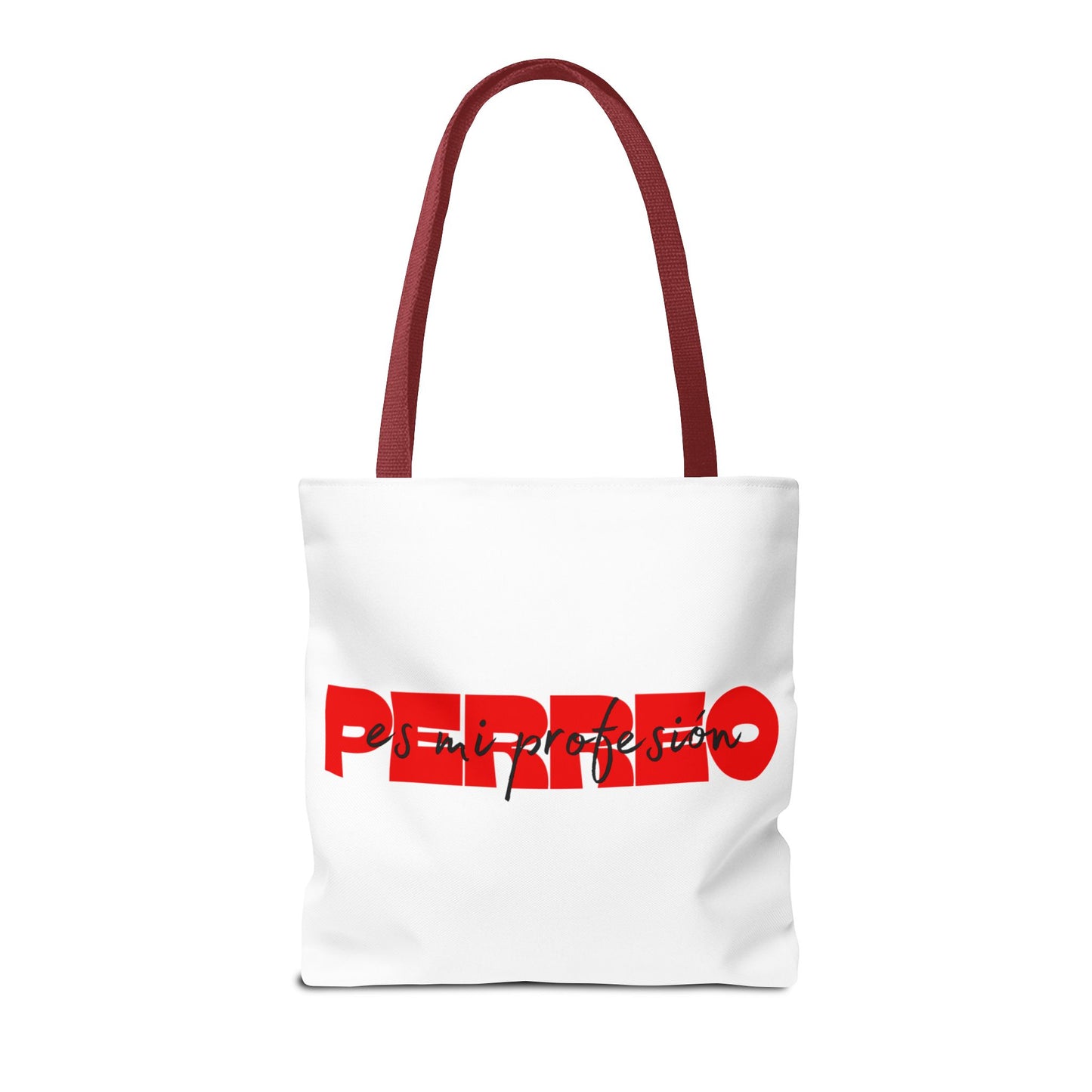 Perreo Es Mi Profesion Red Tote Bag