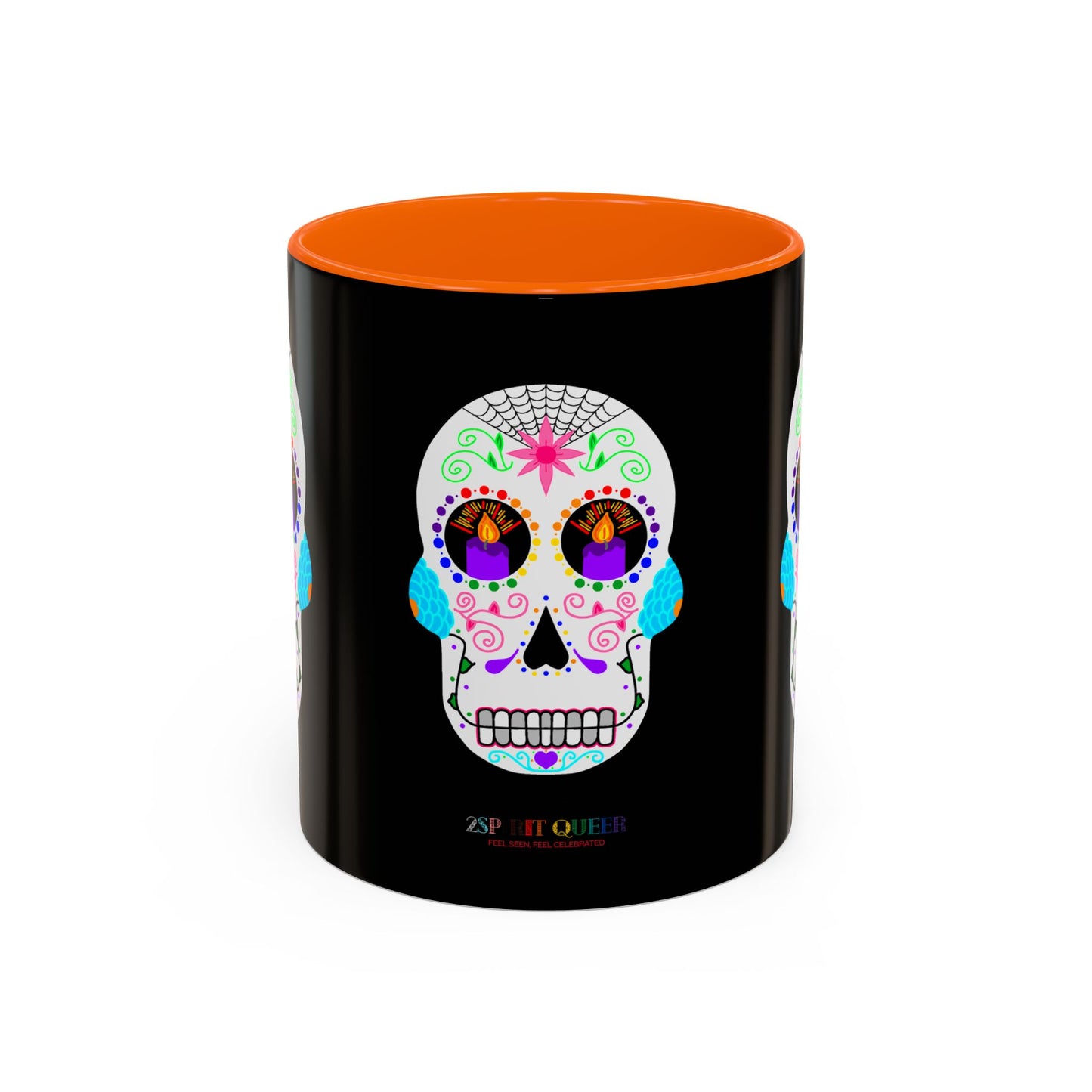 Queer Sugar Skull Coffee Mug