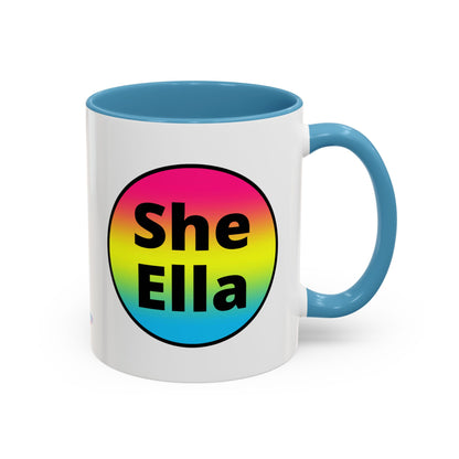 She/Ella Pan Coffee Mug