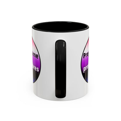Preguntame mis Pronombres GenderFluid  Coffee Mug