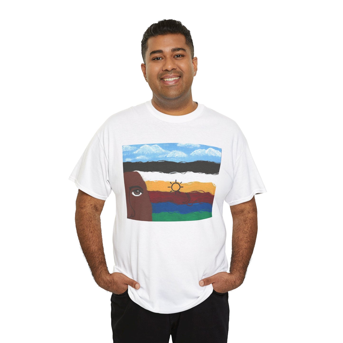 2Spirit Flag Heavy Cotton Tee