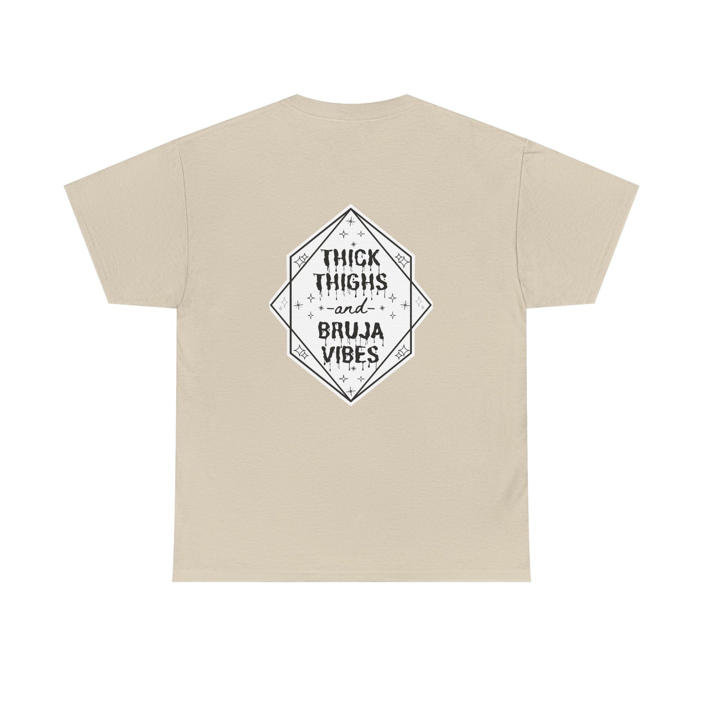 Thick Thighs Bruja Vibes Heavy Cotton Tee