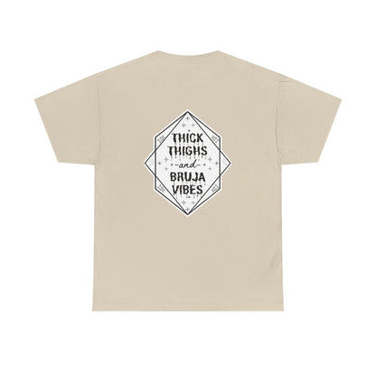 Thick Thighs Bruja Vibes Heavy Cotton Tee