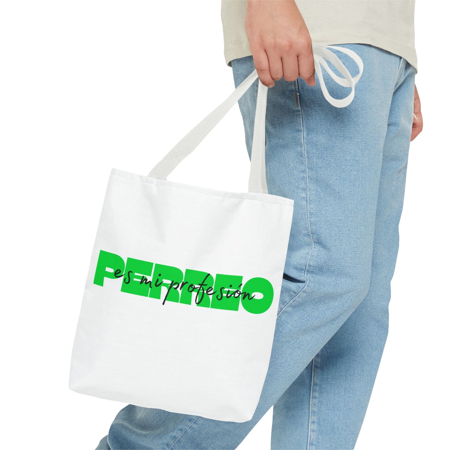 Perreo Es Mi Profesion Green Tote Bag