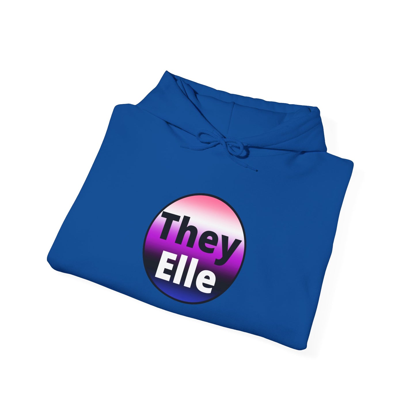 They / Elle Genderfluid Hooded Sweatshirt