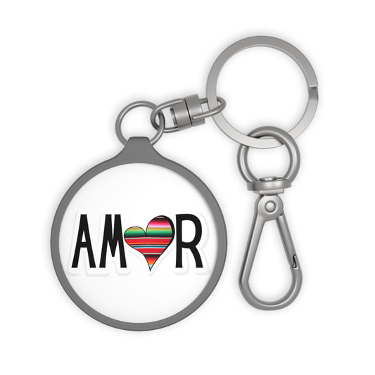 Amor Serape Keyring Tag