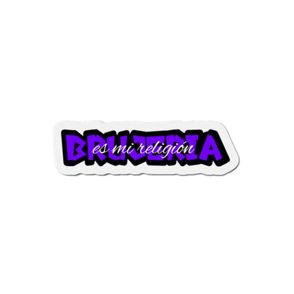 Brujeria es mi Religion Die-Cut Magnet