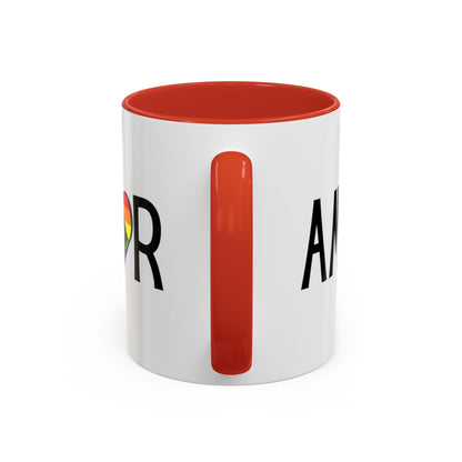 Amor  Inclusive Accent Coffee Mug
