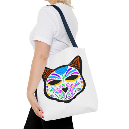 Dia de los Muertos Cat Tote Bag