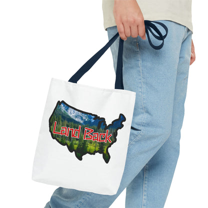 Land Back USA Tote Bag