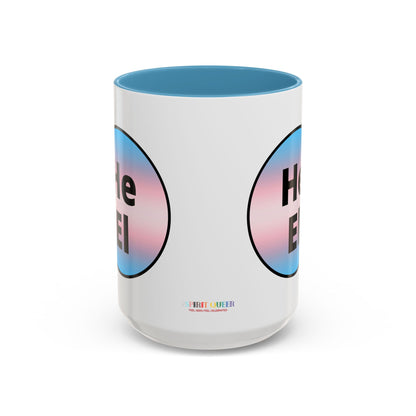 He/El Trans Accent Coffee Mug