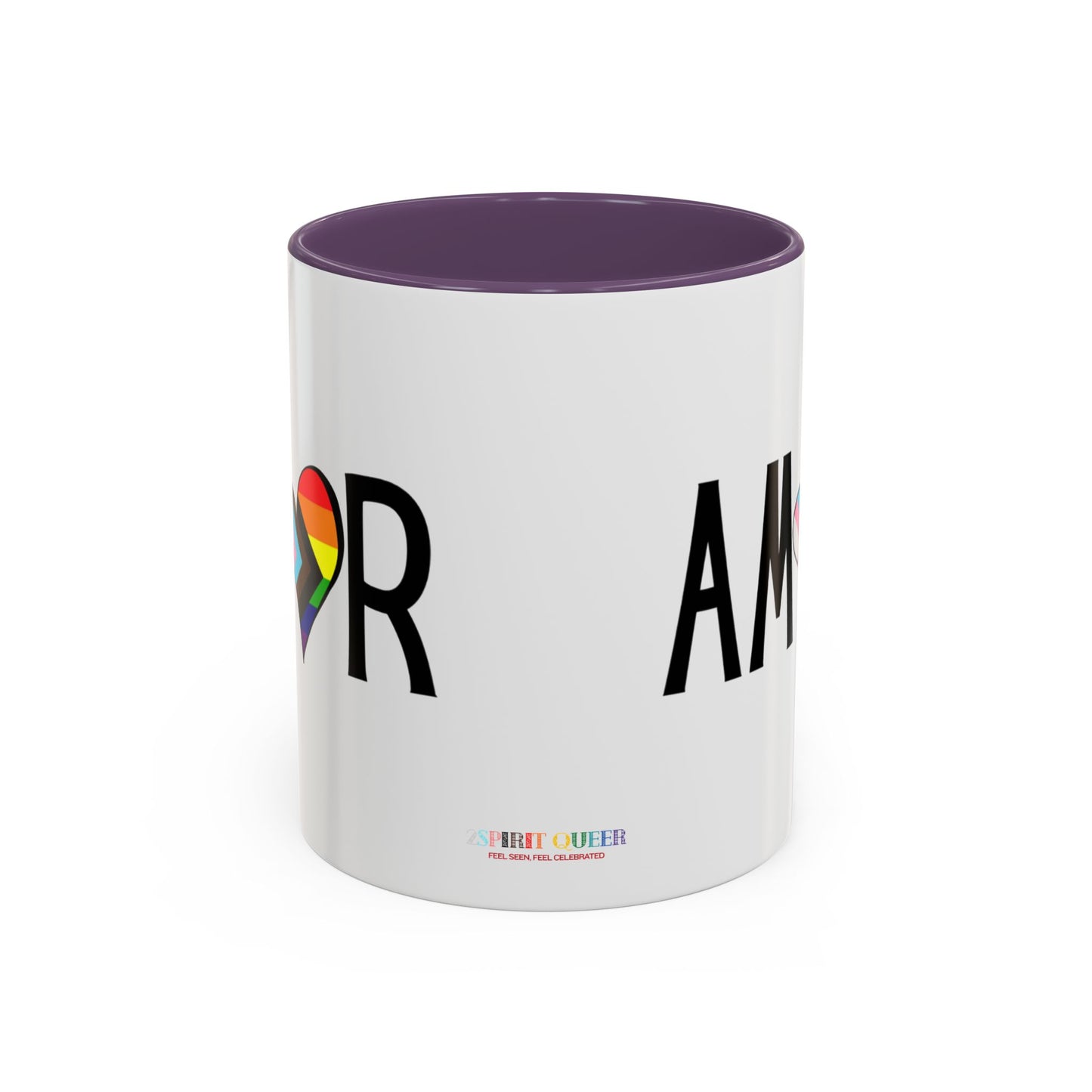 Amor  Inclusive Accent Coffee Mug