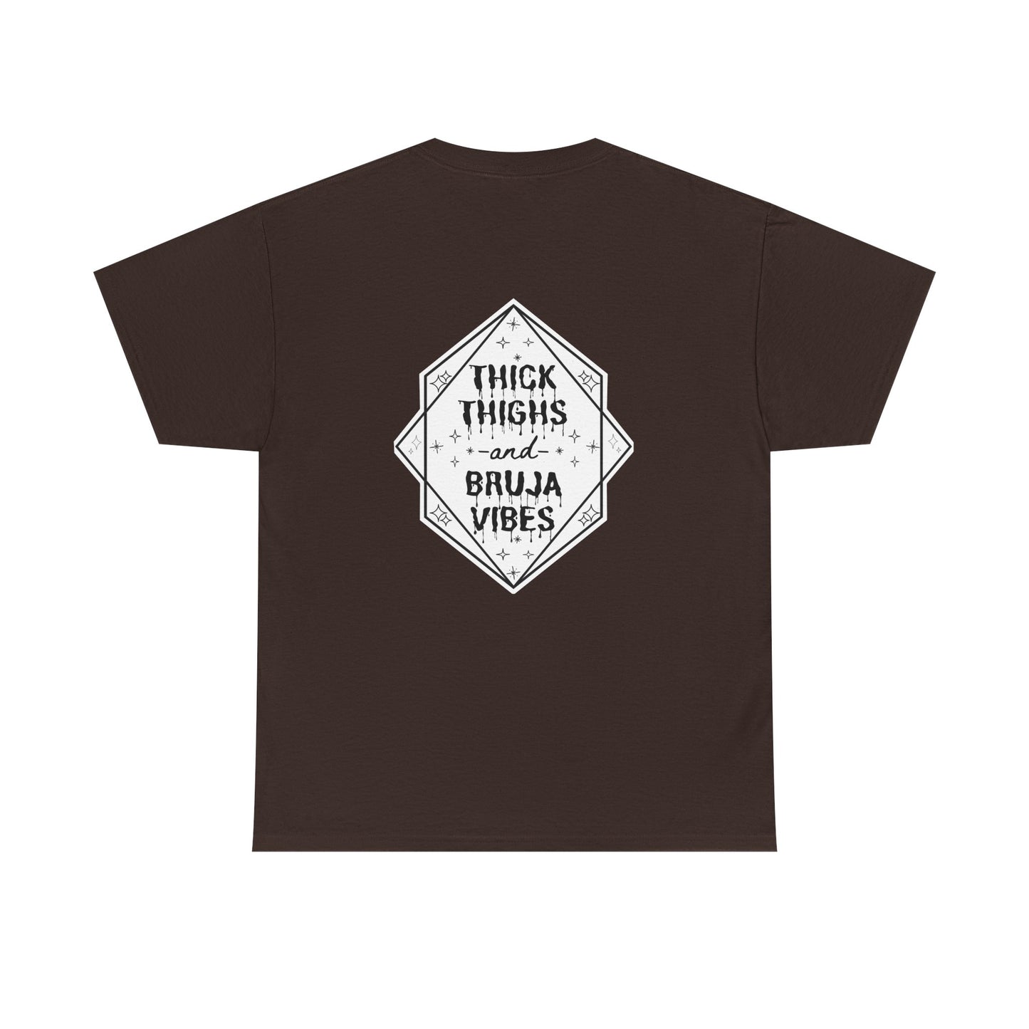 Thick Thighs Bruja Vibes Heavy Cotton Tee