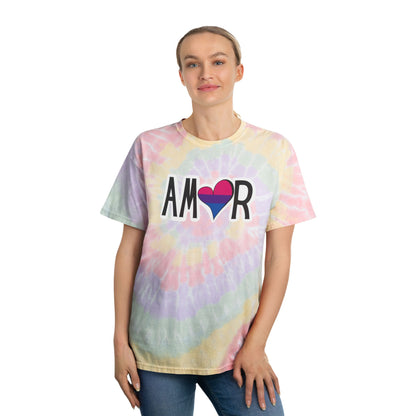 Amor  - Bi Tie-Dye Tee, Spiral