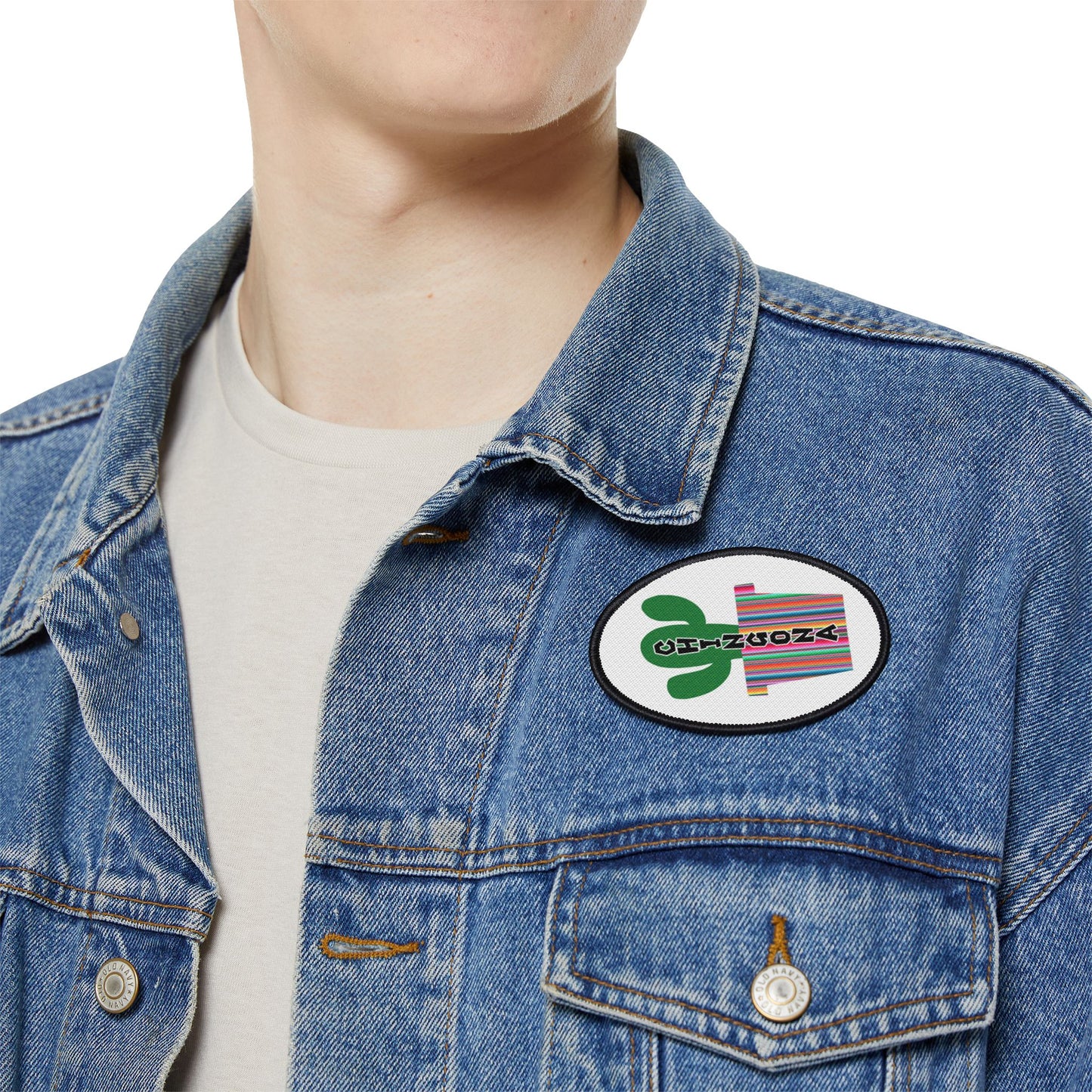 Chingona Cacti Iron-On Patch