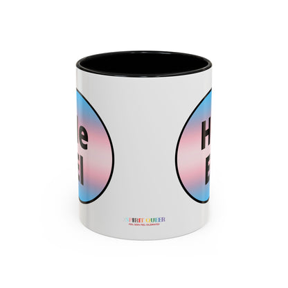 He/El Trans Accent Coffee Mug