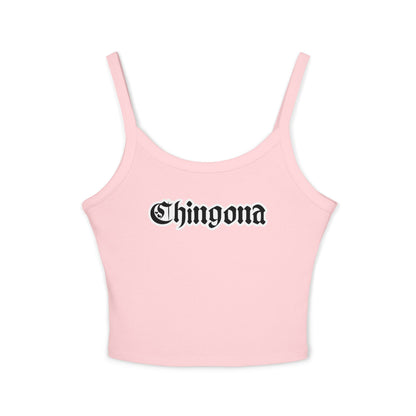 Chingona Spaghetti Strap Tank Top