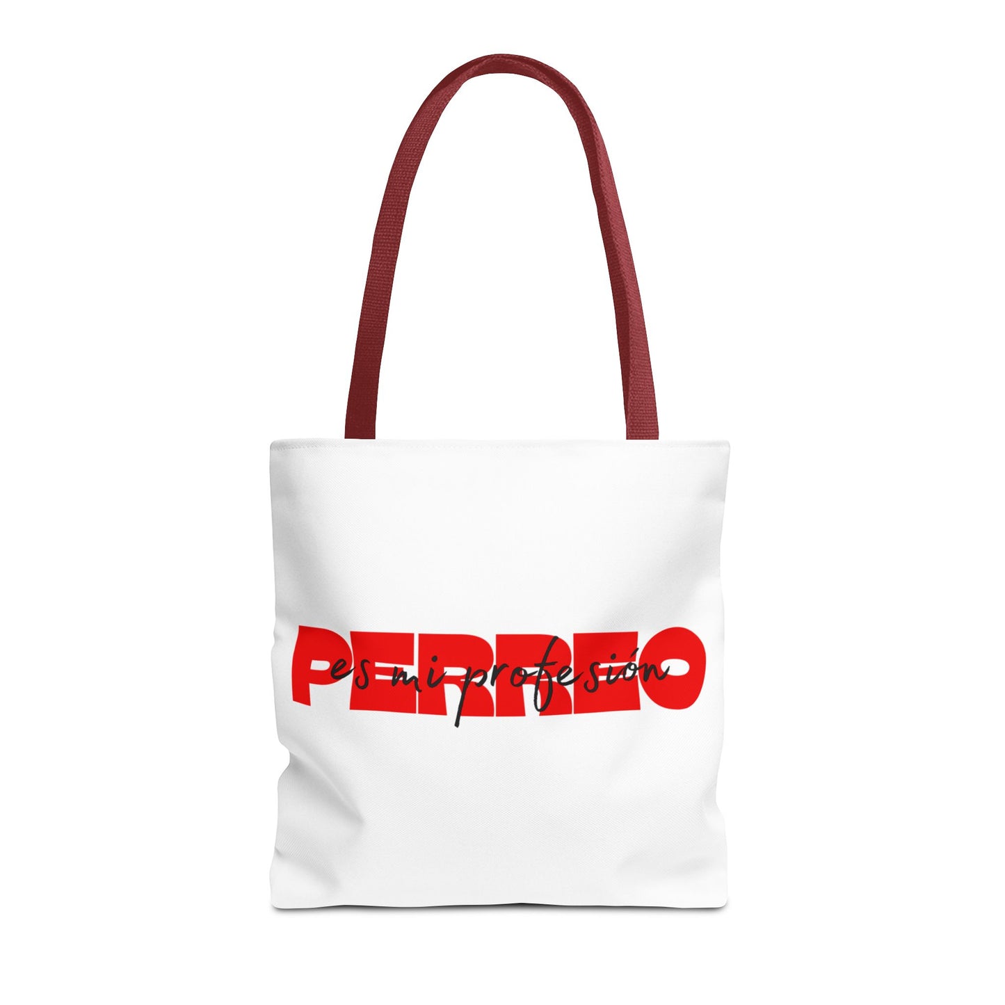 Perreo Es Mi Profesion Red Tote Bag