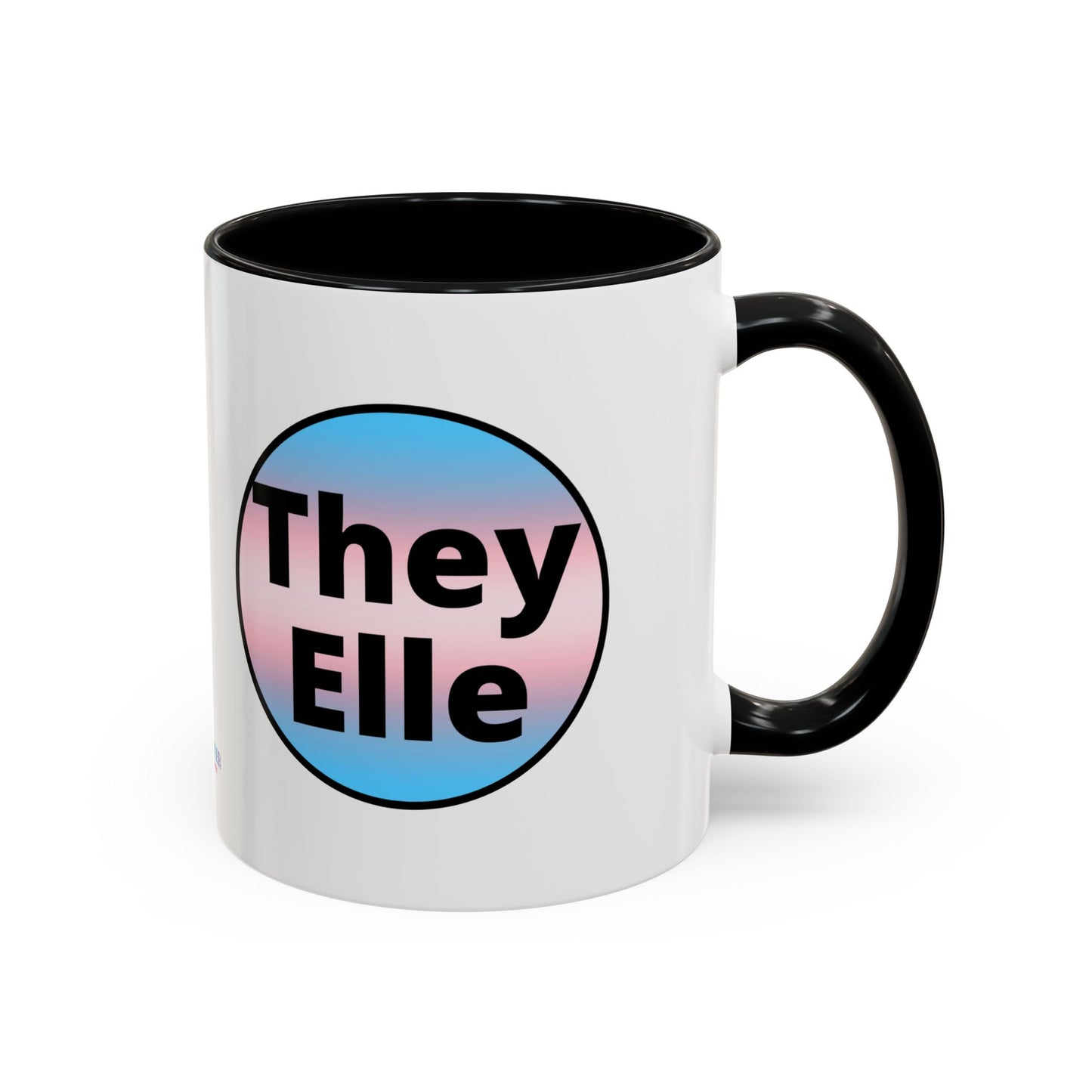 They / Elle Trans Coffee Mug