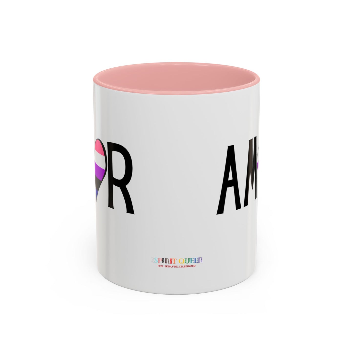 Amor Genderfluid Accent Coffee Mug