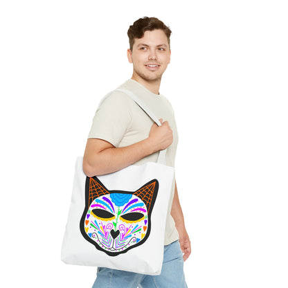 Dia de los Muertos Cat Tote Bag