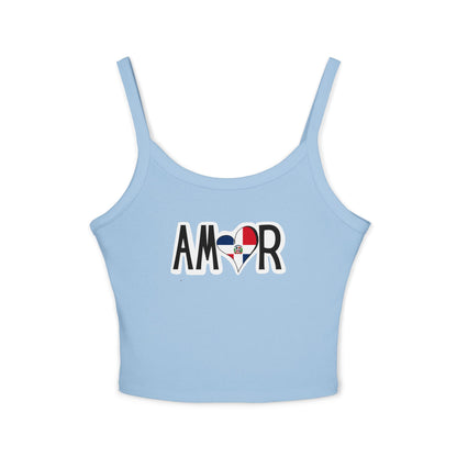 Amor Dominican Republic Spaghetti Strap Tank Top