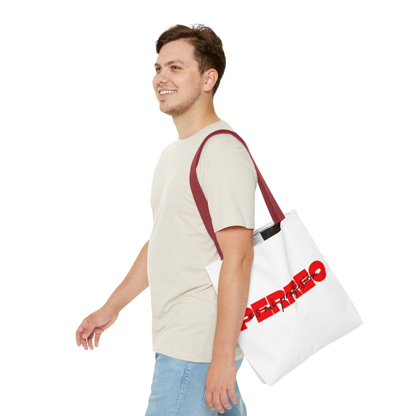Perreo Es Mi Profesion Red Tote Bag