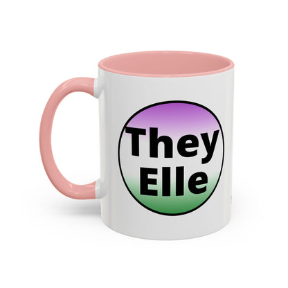They / Elle - Gender Non-Conforming Coffee Mug