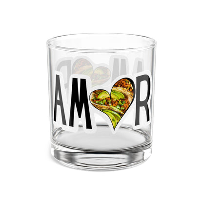 Amor Taco Glass
