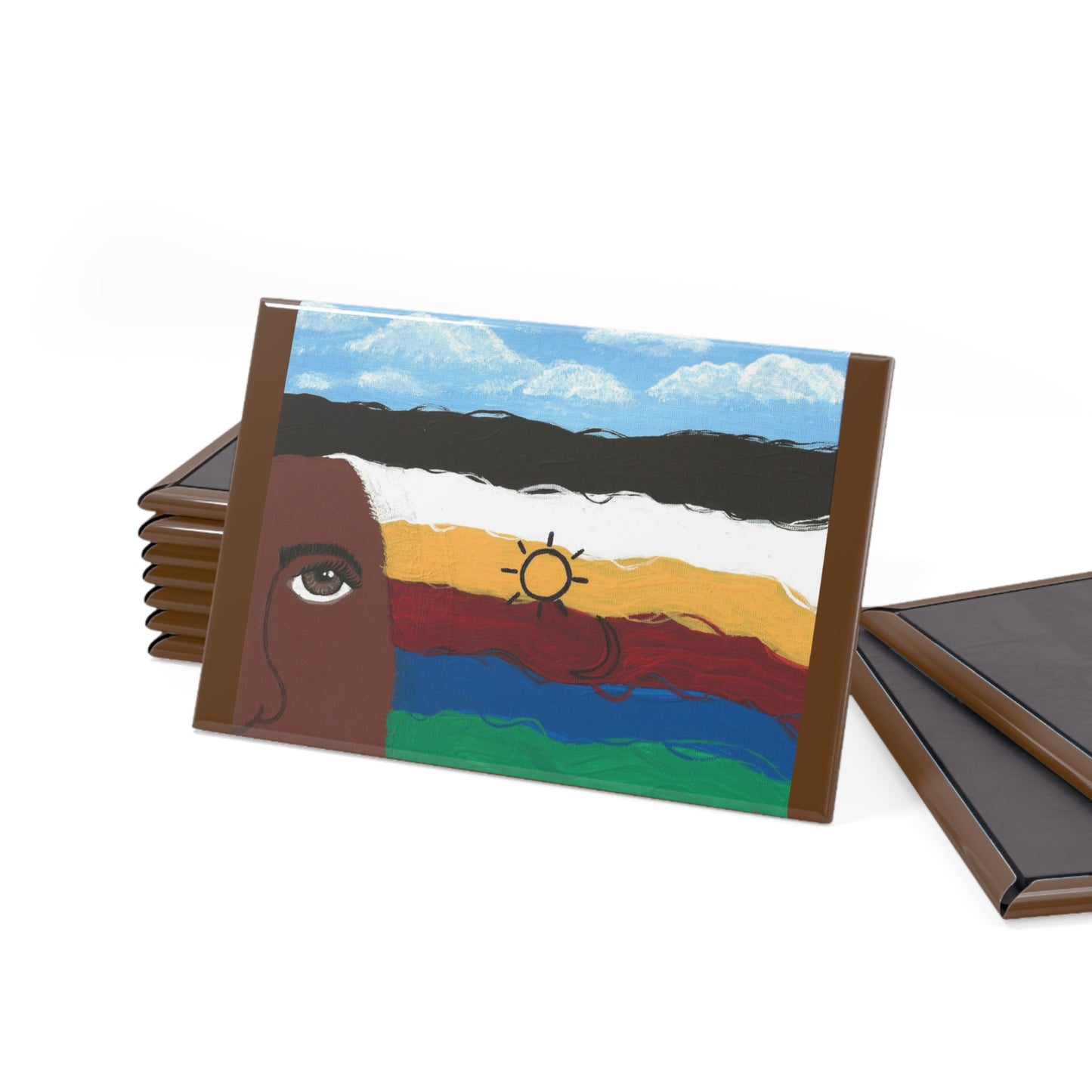 2Spirit Flag Rectangle Magnets