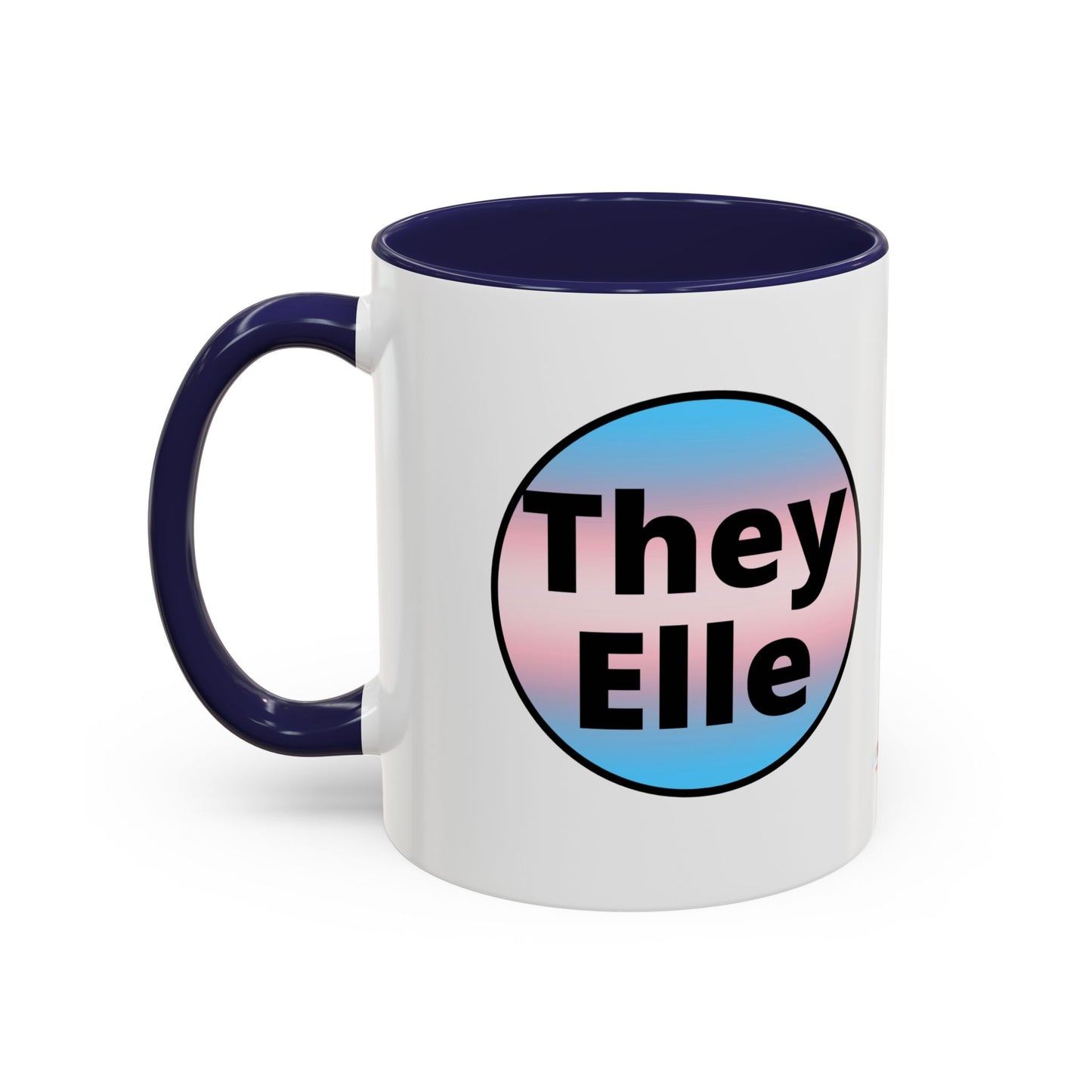 They / Elle Trans Coffee Mug
