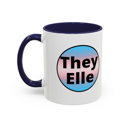 They / Elle Trans Coffee Mug