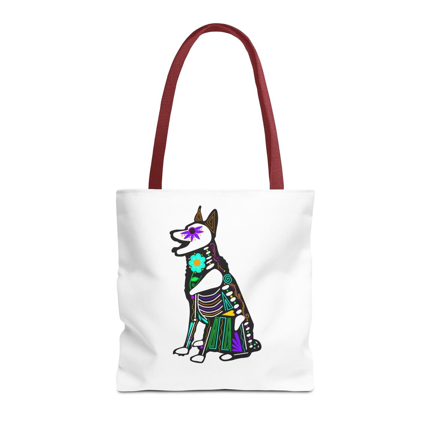 Dia de los Muertos German Shepard Tote Bag