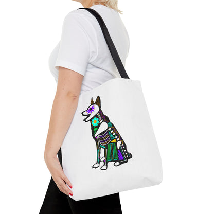 Dia de los Muertos German Shepard Tote Bag