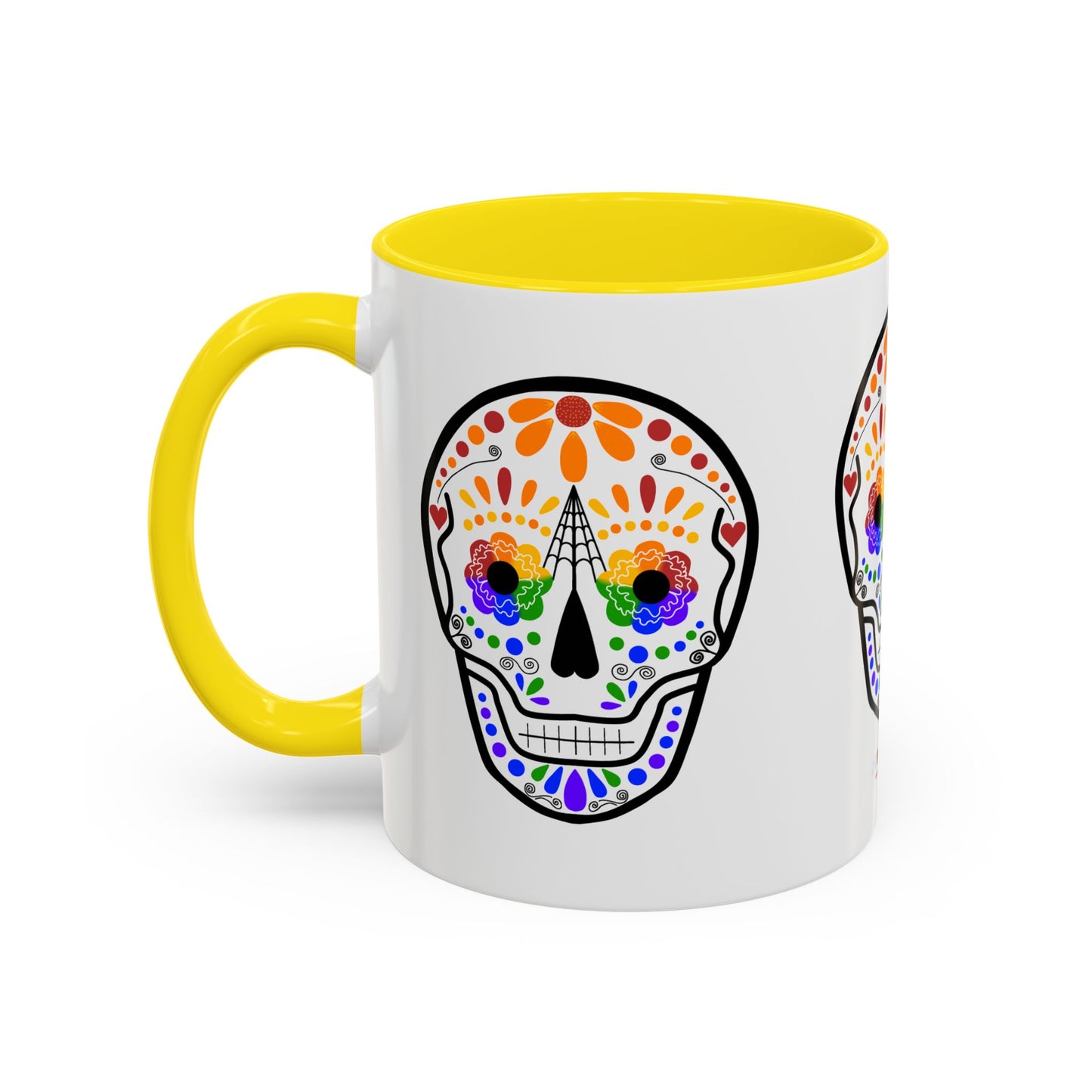 Queer Sugar Skull Coffee Mug