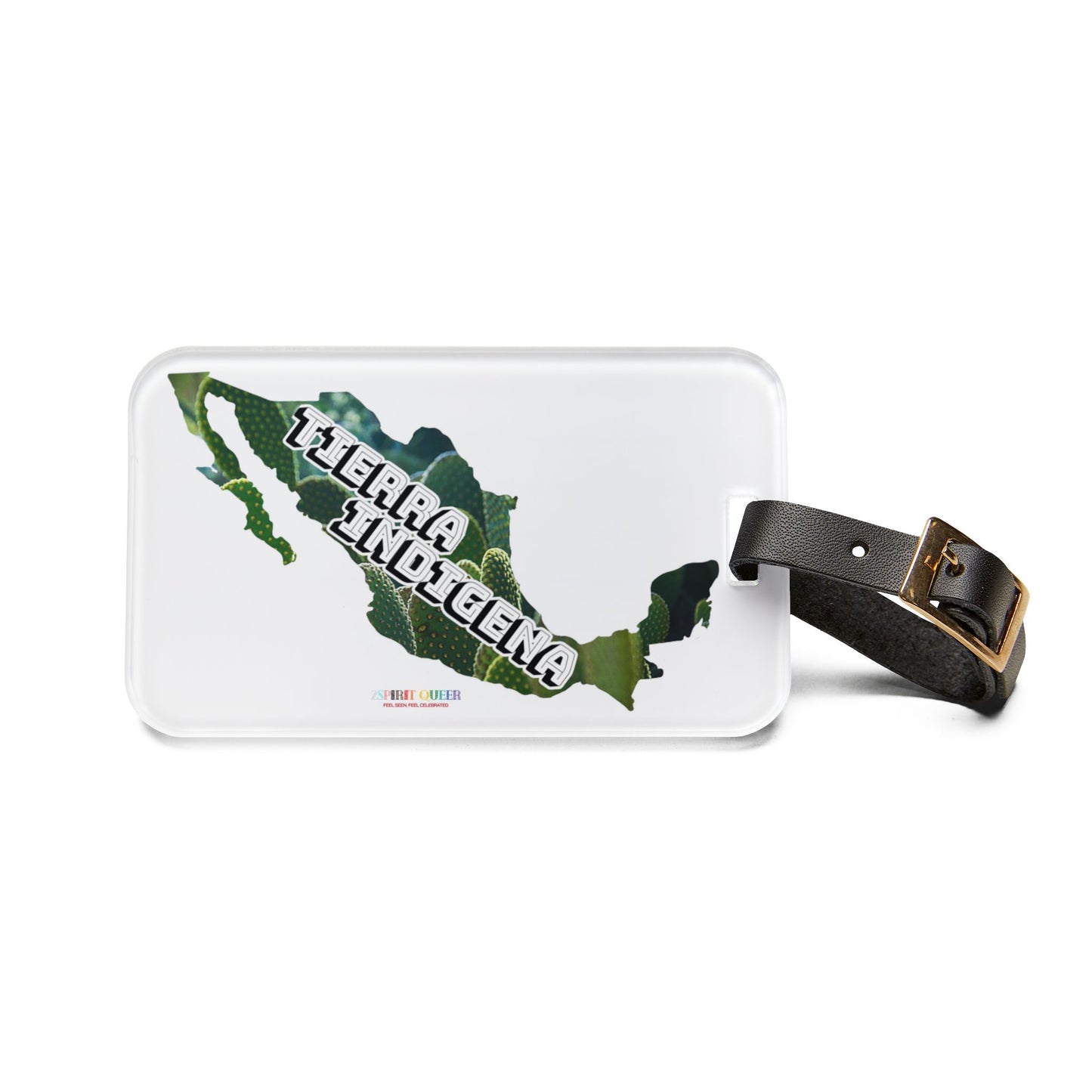 Tierra Indigena Nopales Luggage Tag