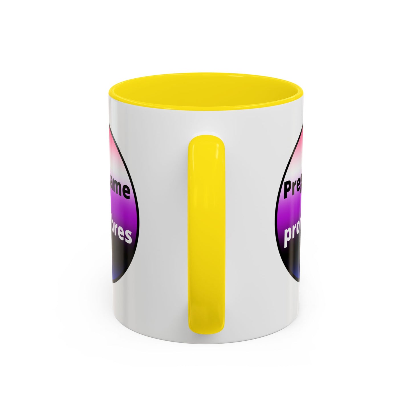 Preguntame mis Pronombres GenderFluid  Coffee Mug