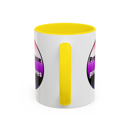 Preguntame mis Pronombres GenderFluid  Coffee Mug
