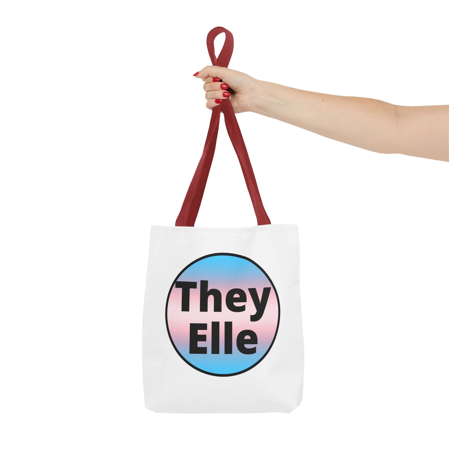 They/Elle Trans Tote Bag