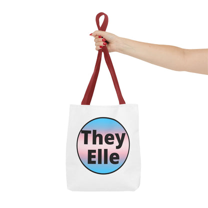They/Elle Trans Tote Bag