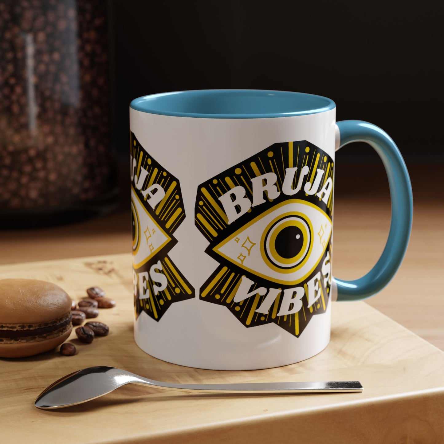 Bruja Vibes Outer Eye Accent Coffee Mug