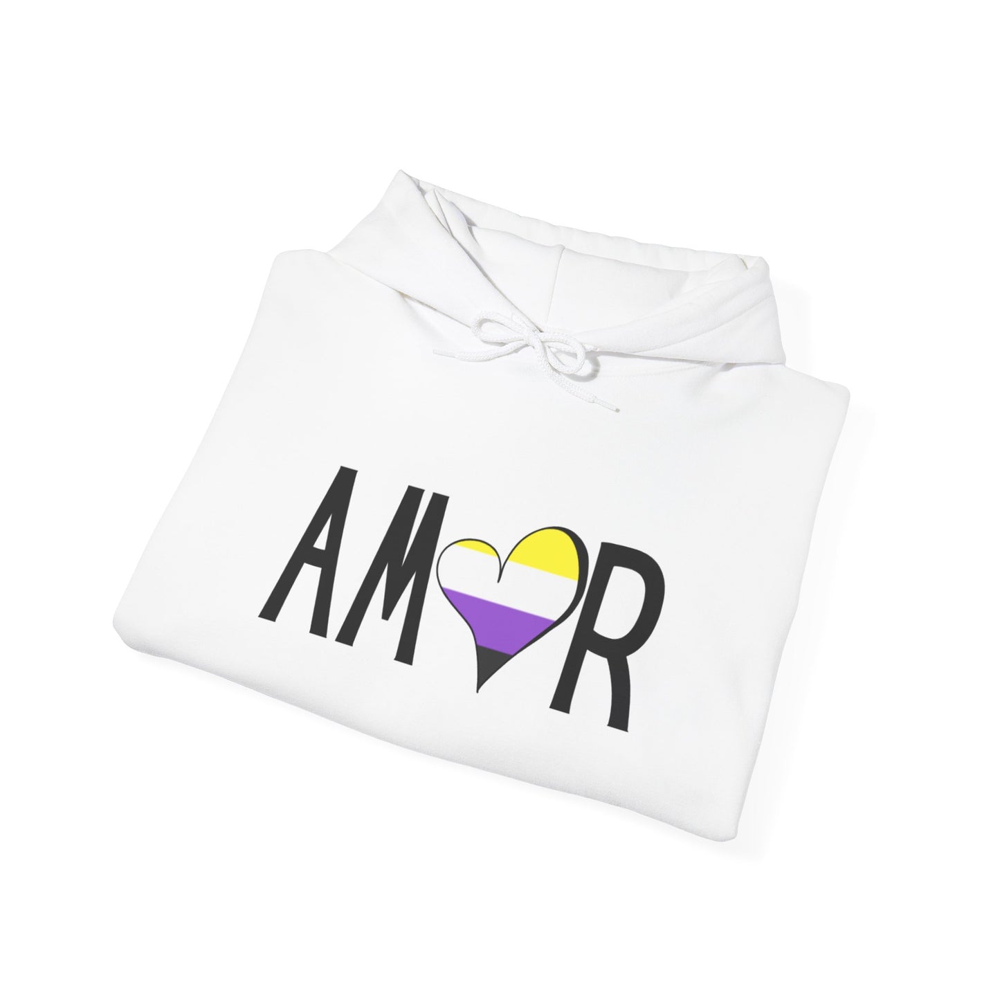 Amor Non Binary Hooded Sweatshirt
